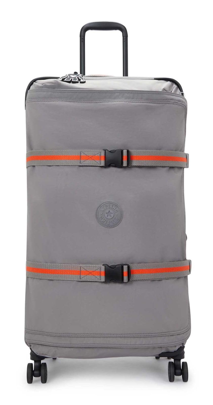 Kipling Spontaneous L Grosses Rollgepäck, hochkant, Inviting Grey (Grau)