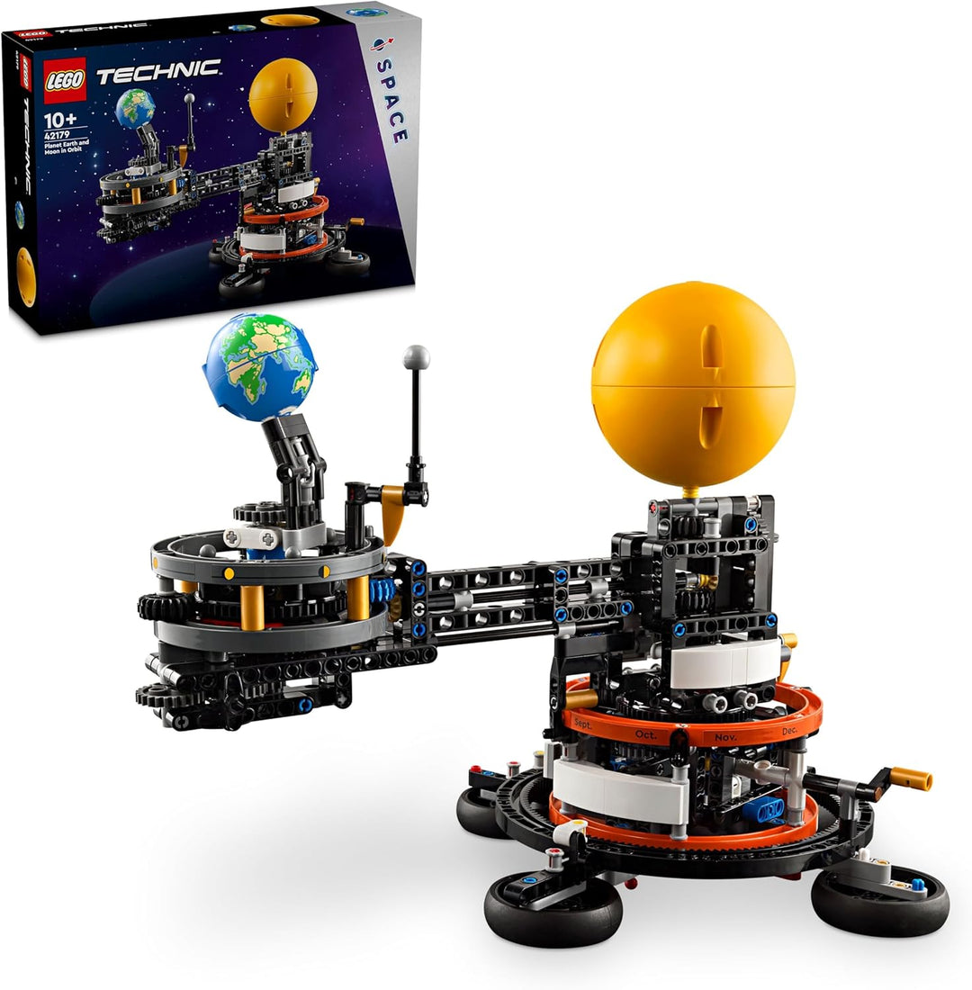 LEGO Technic Sonne Erde Mond Modell Spielset, Geschenk für Kinder ab 10 Jahren & Technic Mercedes-AM