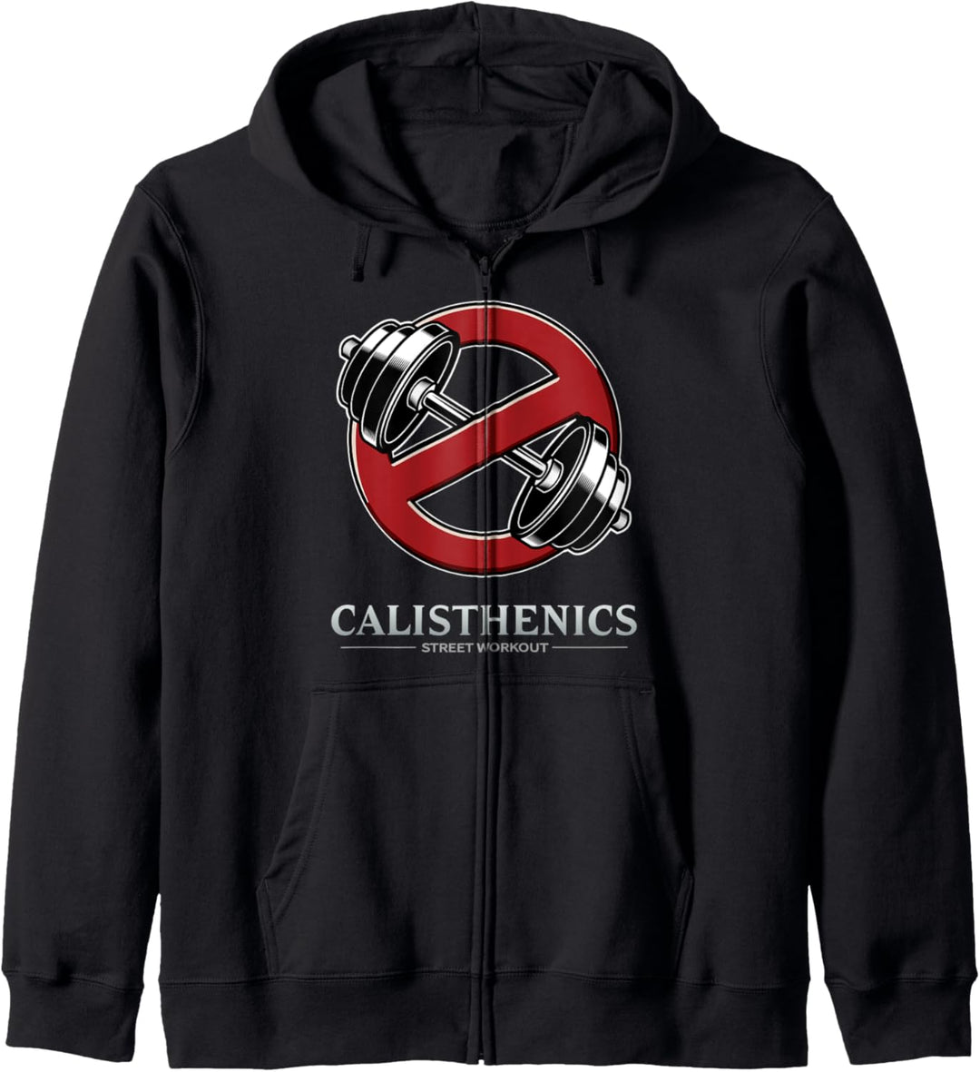 no weights allowed - body weight - Calisthenics Kapuzenjacke