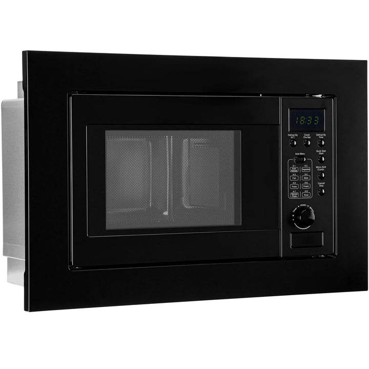 Bomann Einbaumikrowelle mit Grill | 60cm | 800W Mikrowelle | 1000W Grill | inkl. Grillrost und Dreht
