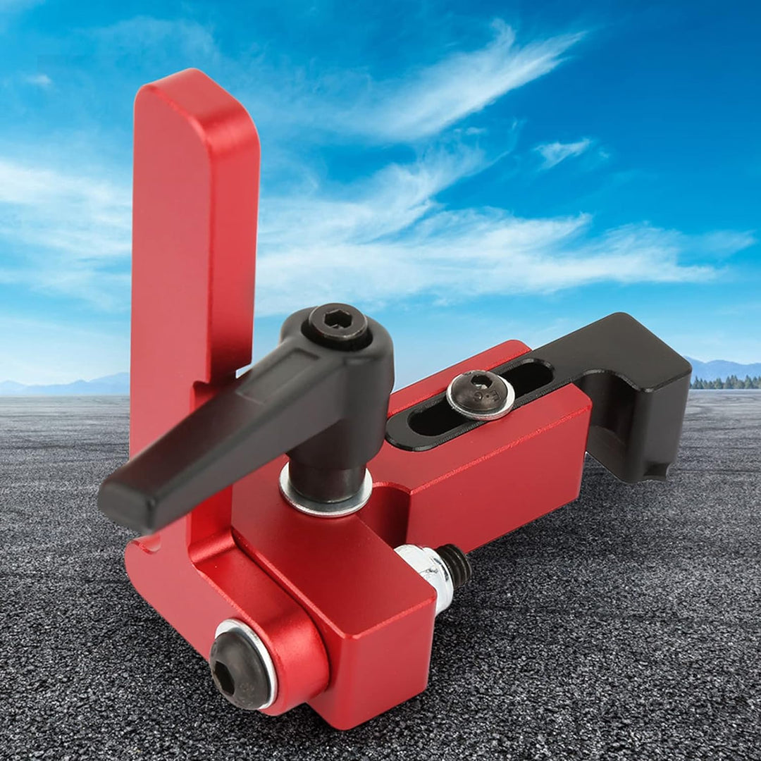 Type-75 Holzbearbeitungswerkzeug, Mitre Track Piste Stop T-Nut, präzises Längenbegrenzungsgerät, Hol