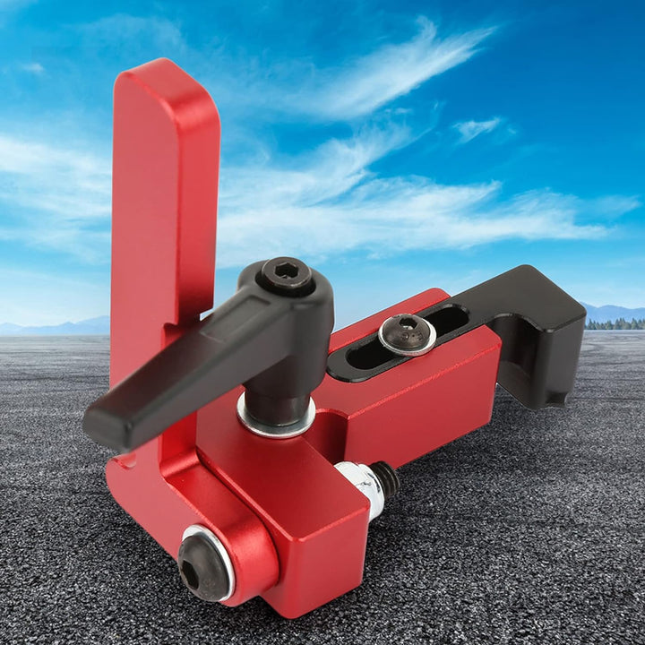 Type-75 Holzbearbeitungswerkzeug, Mitre Track Piste Stop T-Nut, präzises Längenbegrenzungsgerät, Hol