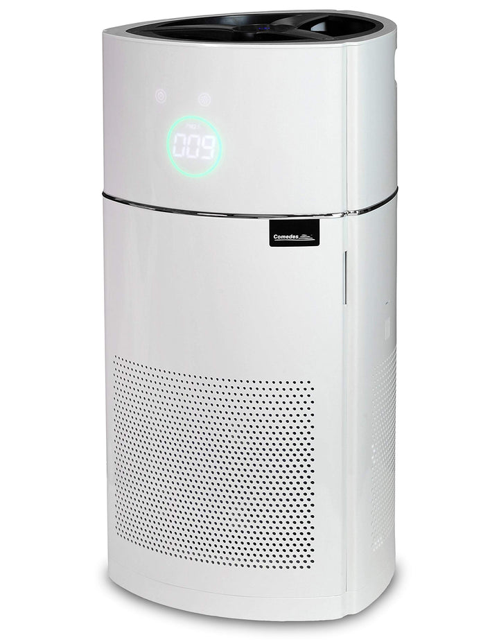 Comedes Lavaero 900 - Moderner 5-Stufen Luftreiniger inkl. Aktivkohle, HEPA-Filter und Ionisator | C