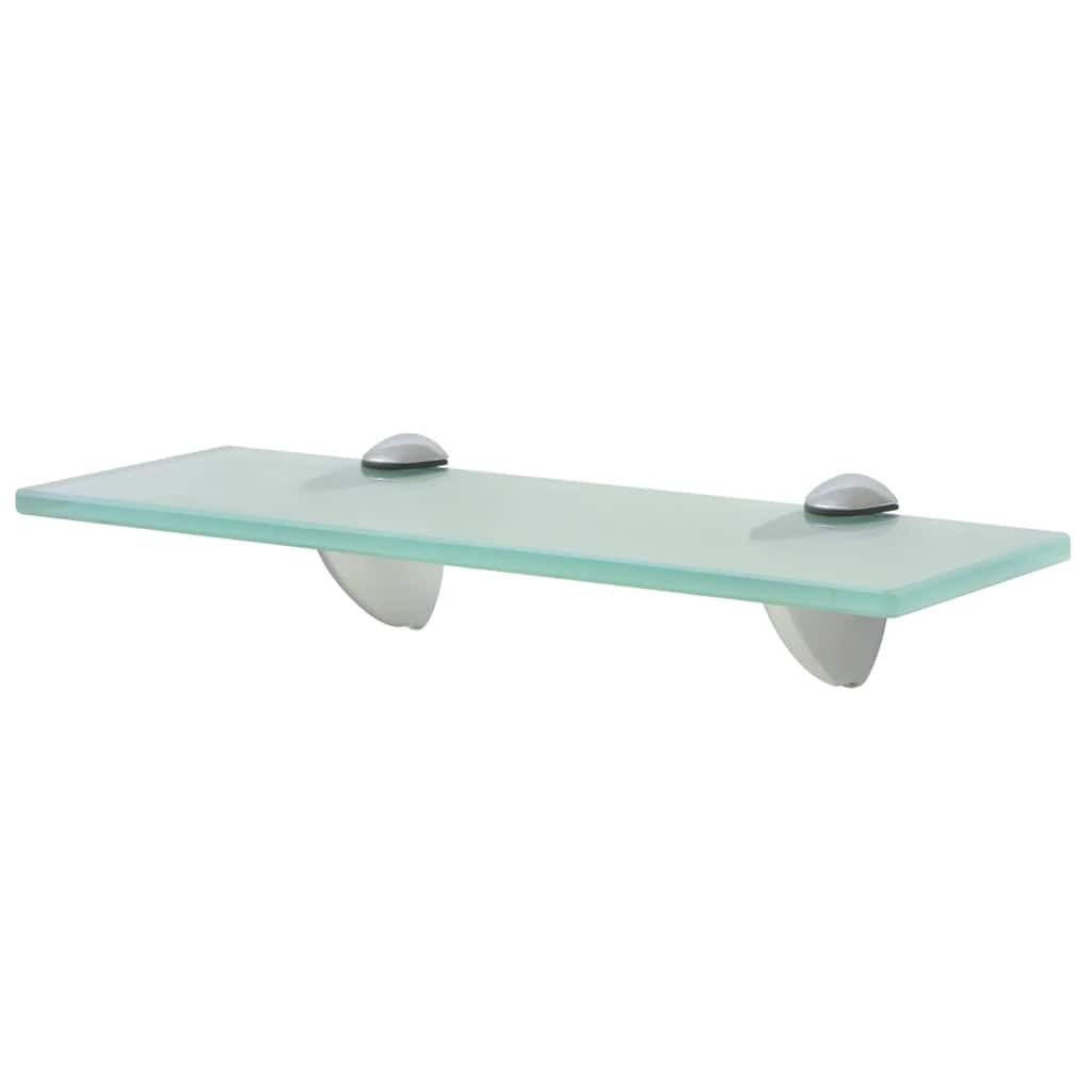 vidaXL Wand Regal Glasregal Glasboden Glasablage Badregal Glas 30x20 cm 8 mm