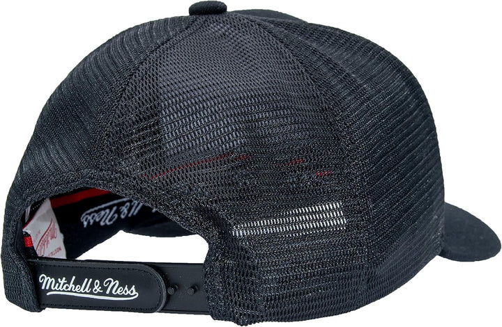 Mitchell & Ness Fuse Classic Red Trucker Snapback - OB, Black