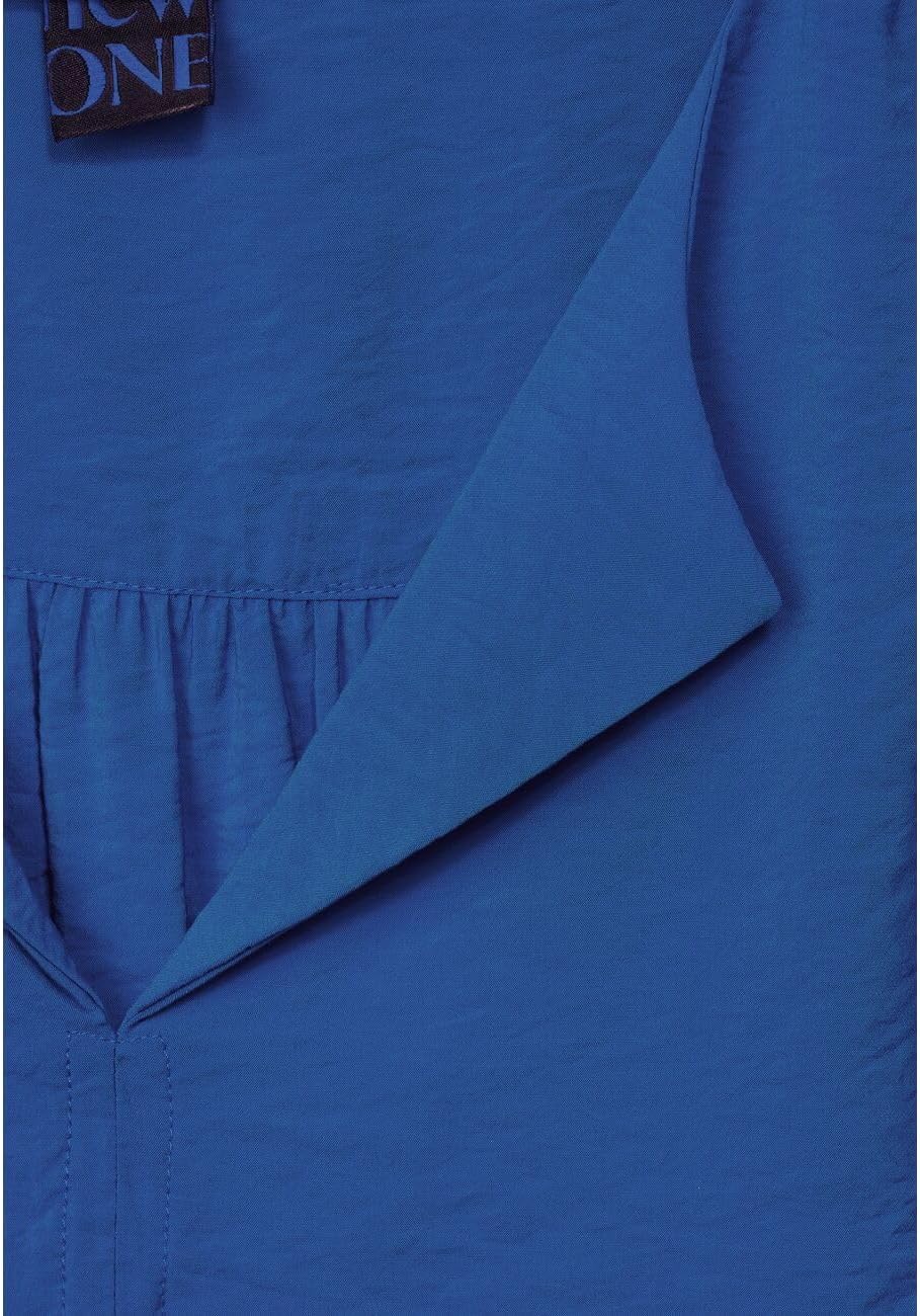Street One Bluse mit Raffung 40 Fresh Intense Gentle Blue, 40 Fresh Intense Gentle Blue