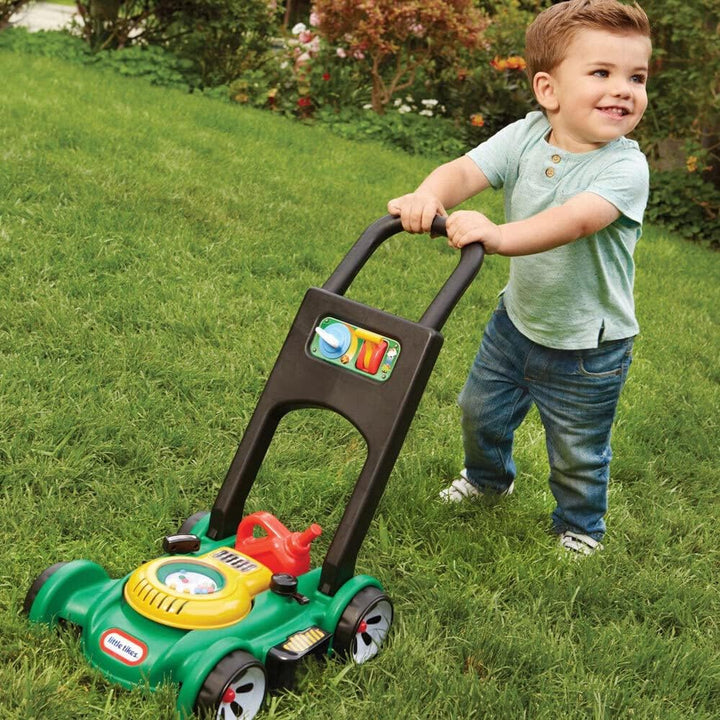 Little Tikes Gas n' Go Mower - Realistischer Rasenmäher für das Spielen im Freien - Kinderspielzeug