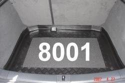 OPPL 80008637 Kofferraumwanne mit Antirutsch Schicht, Schwarz