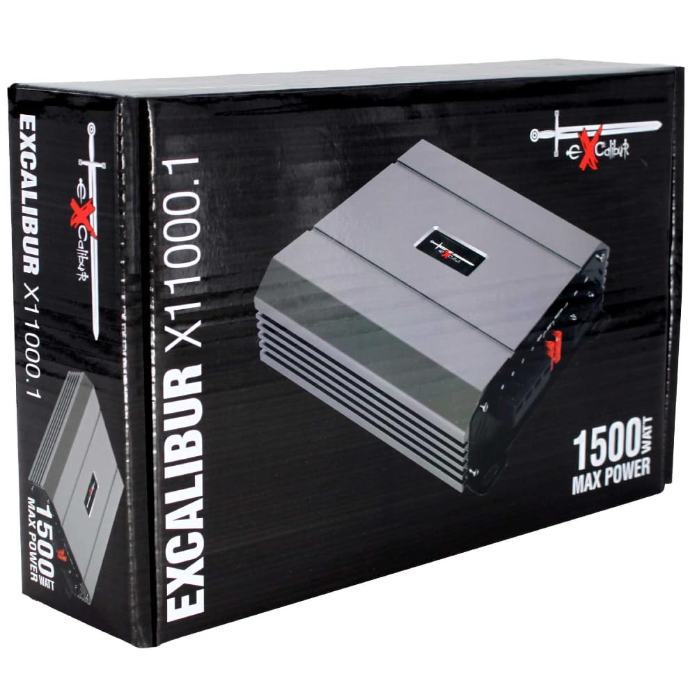 KIT SET FÜR EXCALIBUR X11000.1 1 Kanal Mono Verstärker, 2000 Watt max an 1 Ohm, 1 x 840 Watt an 4 Oh