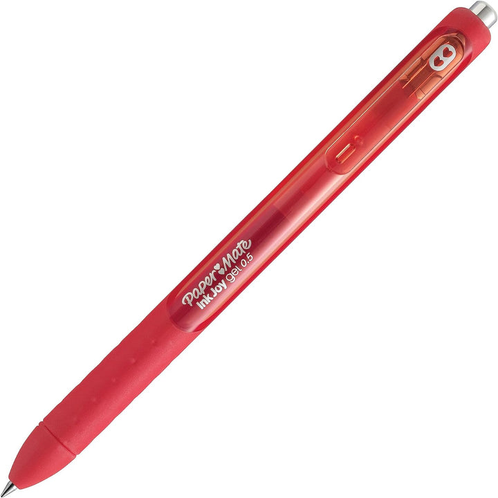 Paper Mate InkJoy Gelstifte | mittlere Spitze (0,7mm) | rot | 12 Stück Rot 12 Stück (1er Pack), Rot
