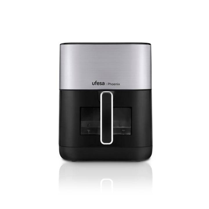 Ufesa Phoenix, Air Fryer mit Dampf, Doppelter Widerstand, 6 L, 1800 W, 10 Vorprogrammierte Programme