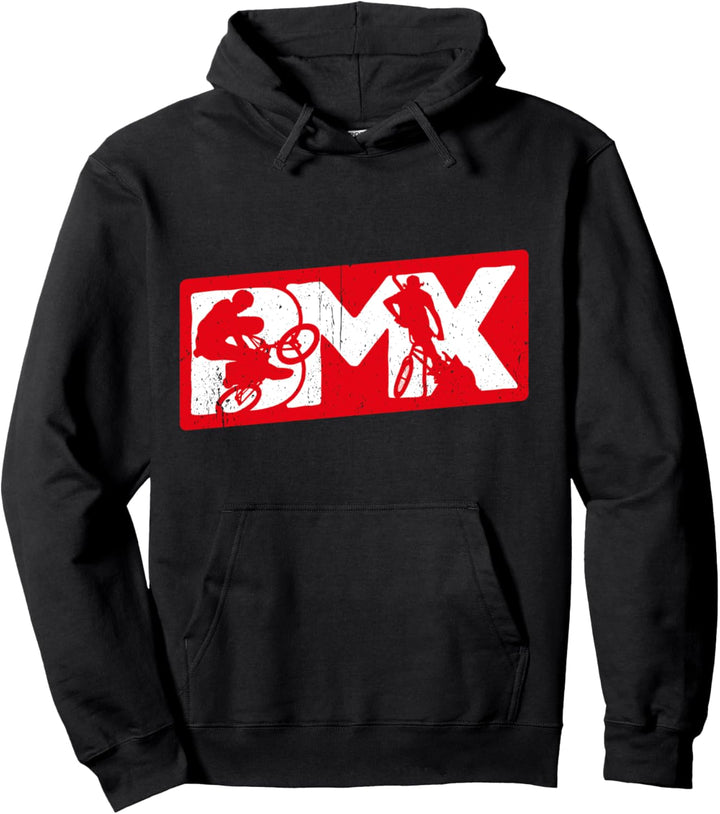 BMX Vintage Fahrrad Fans Geschenk Jungs BMX Zubehör Pullover Hoodie