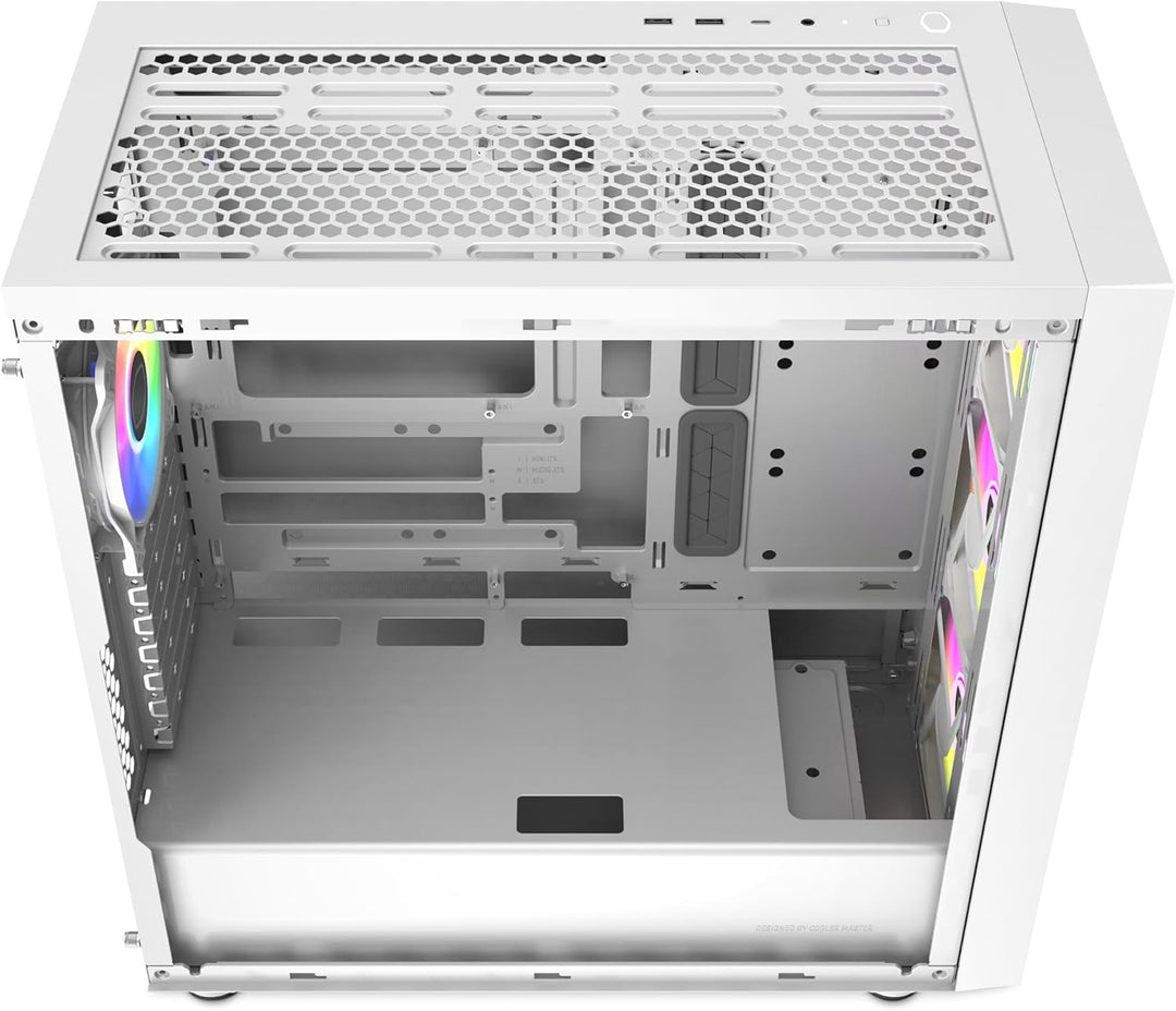 Cooler Master MasterBox 600 – E-ATX-Airflow-Gehäuse Back-Connect-MB- und 420 mm Radiator-fähig, 3 x