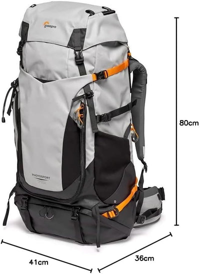 Lowepro PhotoSport PRO BP 70L, Rucksack für Spiegelreflex- & Spiegellose Kameras, Zugriff auf Vorder