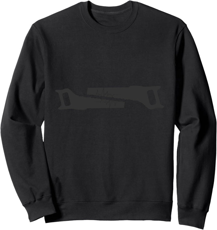 Holzarbeiter Werkzeuge Zimmermann Holzsäge Sweatshirt