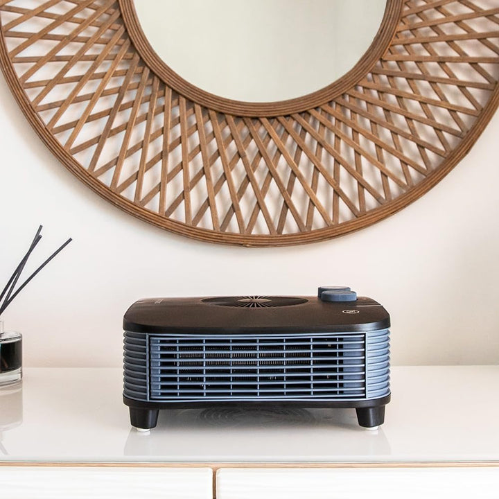 Cecotec Heizlüfter ReadyWarm 2060 Max Horizon Black. 2000 W, 3 Modi Cool/Warm/Hot, Thermostat mit 2
