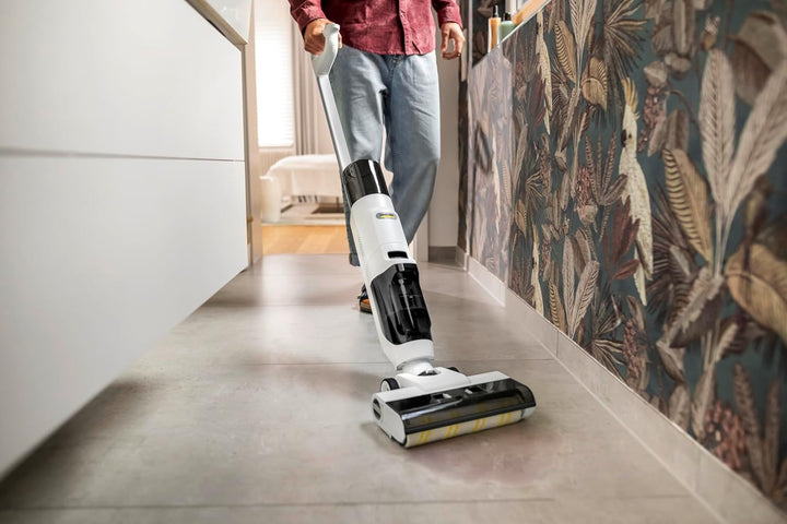 Kärcher Saugwischer FCV 2 Natural N, kabelloser Saugwischer mit 2 Reinigungsmodi, Akkulaufzeit: ca.