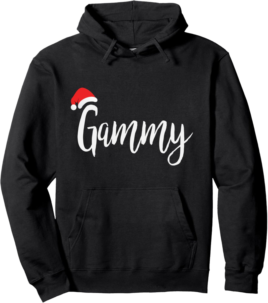 Gammy - Santa Hat Christmas Proud Grandparent Pullover Hoodie