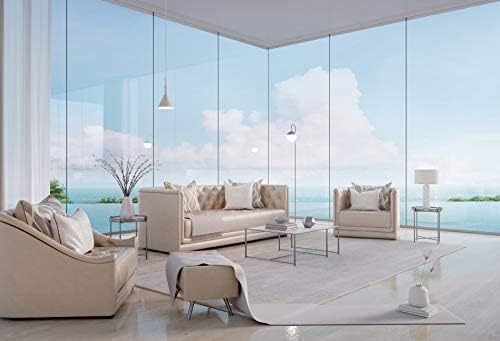 Renaiss 2.7x1.8m Moderne Luxus Meerblick Zimmer Fotografie Hintergrund Business Büro Strand Fenster