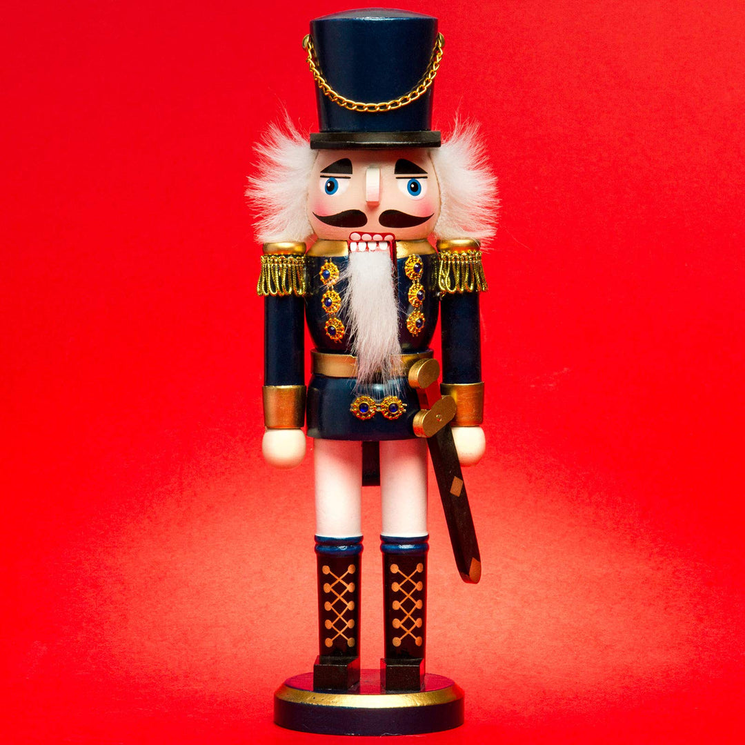 SIKORA NK-I Deko Nussknacker Figur aus Holz Verschiedene Motive 3 Grössen, Grösse:Höhe ca. 28 cm, Fa