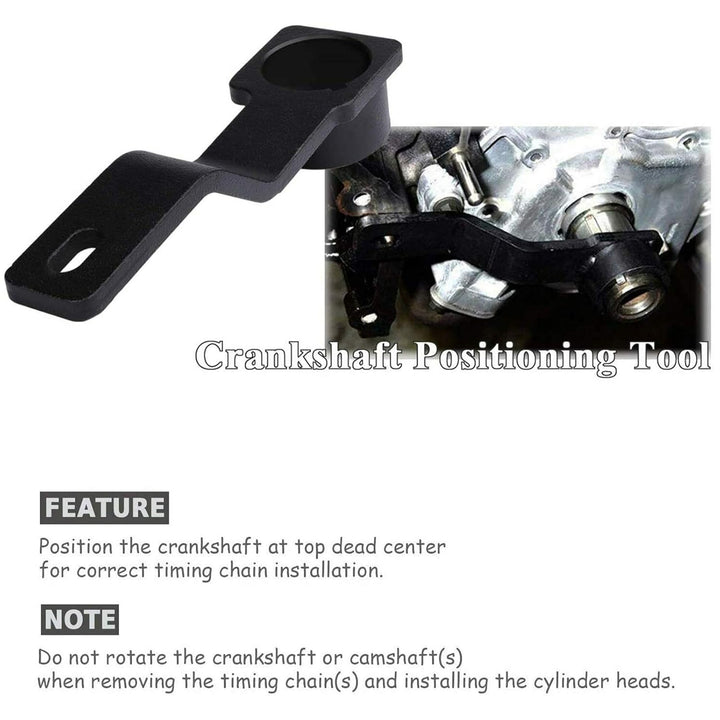 PUSOKEI 9Pcs / Set Cam Phaser Kurbelwellenposition Steuerkette Motorreparatur-Werkzeugsatz, für Ford