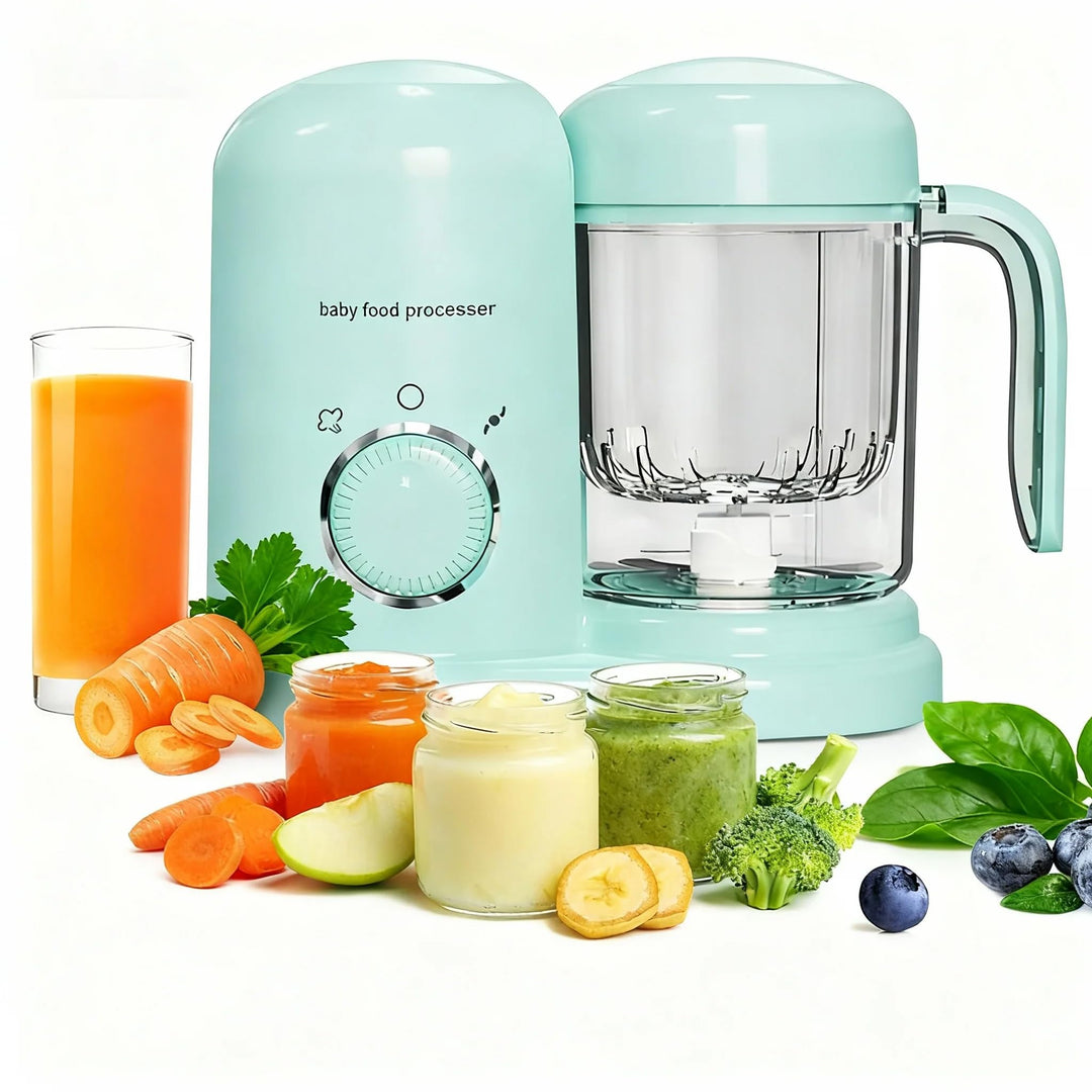 Multifunktions-Kochmaschine für Babys, Dampfgaren und automatisches Mixen, leicht zu reinigen, Mixer