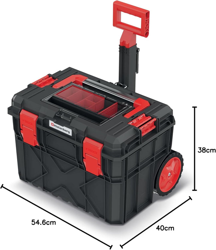 Kistenberg KXBA604045-S411, Werkzeugwagen 40 X BLOCK ALU LOG, Black