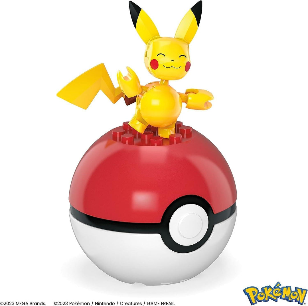 MEGA POKÉMON Paldea-Region - Pikachu und die ersten Partner-Pokémon Felori, Krokel und Kwaks, Zusamm