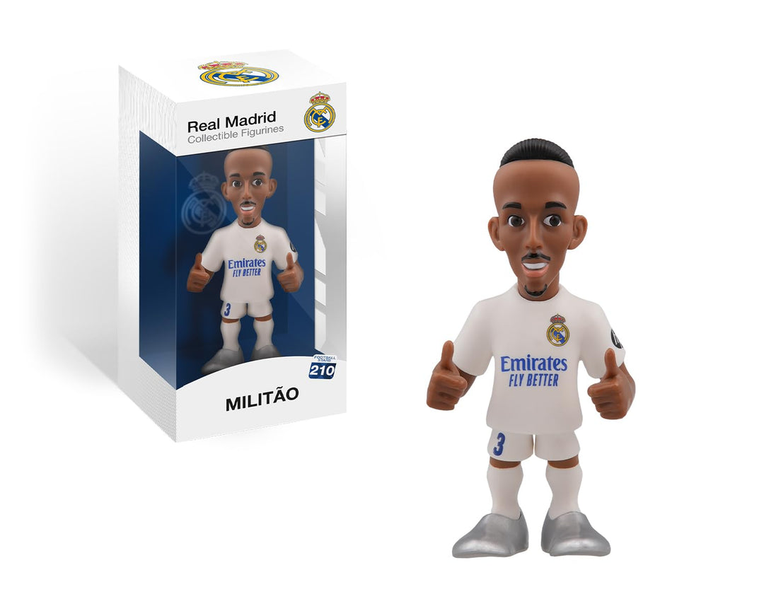 MINIX Collectible Figurines MN18444 Militao-Figur, Real Madrid, Sammlerstücke 12 cm, Geschenkidee fü