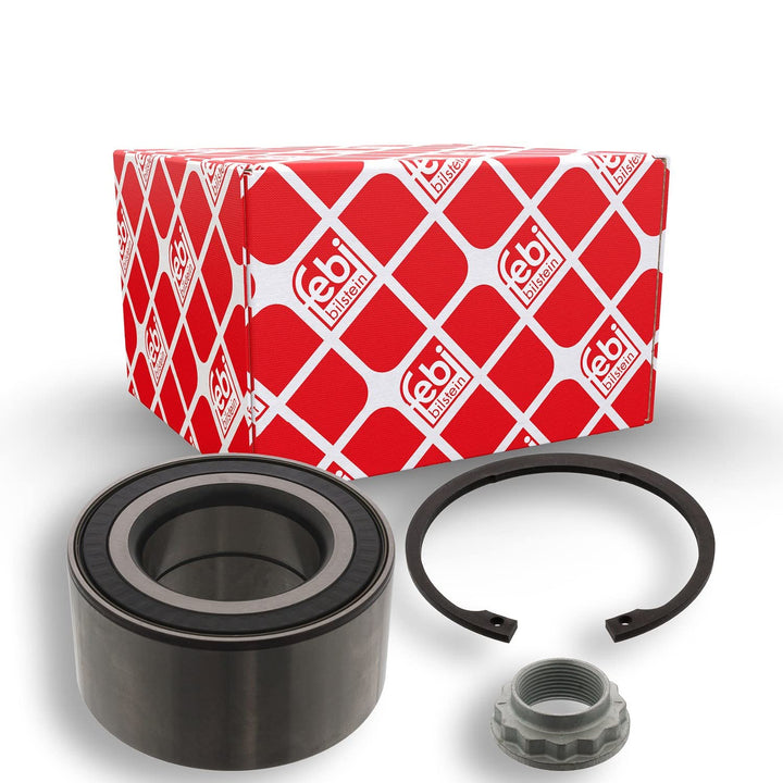 febi bilstein 23928 Radlagersatz mit Achsmutter und Sicherungsring , 1 Stück