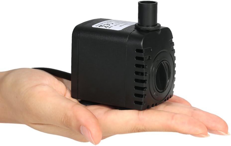 Mini Wasserpumpe Aquarium Pumpe Tauchpumpe Teichpumpe Wasserspielpumpe Submersible Pumpe für Aquariu