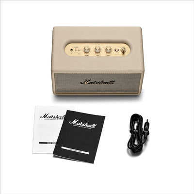 Marshall Acton III Bluetooth Lautsprecher, kabellos – Crème Cream Single, Cream Single