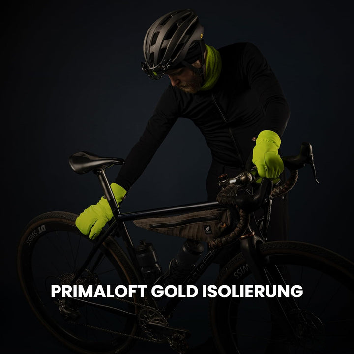 GripGrab Nordic 2 Winddichte Deep Winter 3-Finger Lobster Fahrradhandschuhe Gepolsterte Primaloft Ra