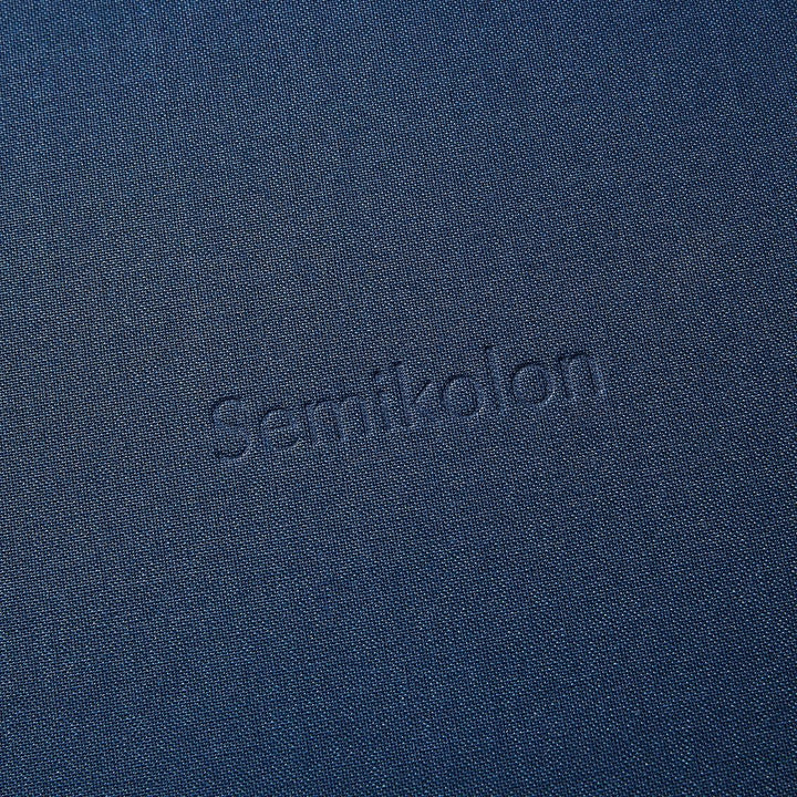 Semikolon 351232 Notizbuch Classic A4 blanko - 176 Seiten, cremeweisses Papier - Lesezeichen - marin