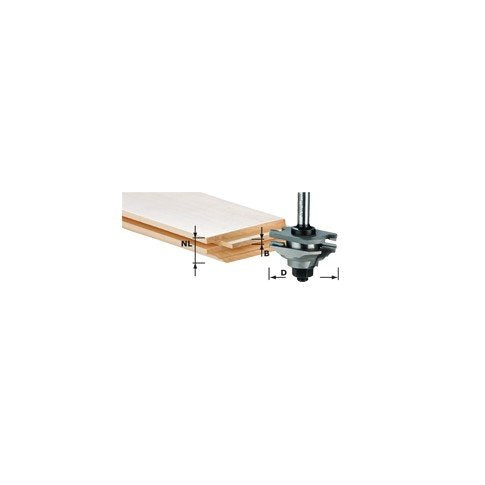 Festool Profil-Federfräser HW S8 D46 x D12-FD