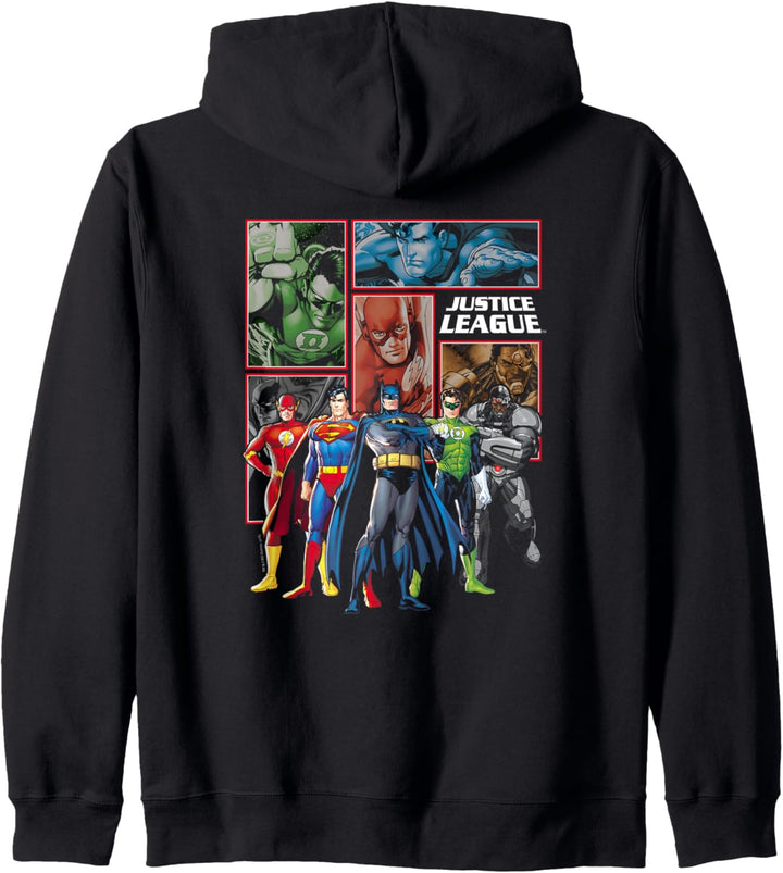 Justice League New JLA Panels Kapuzenjacke
