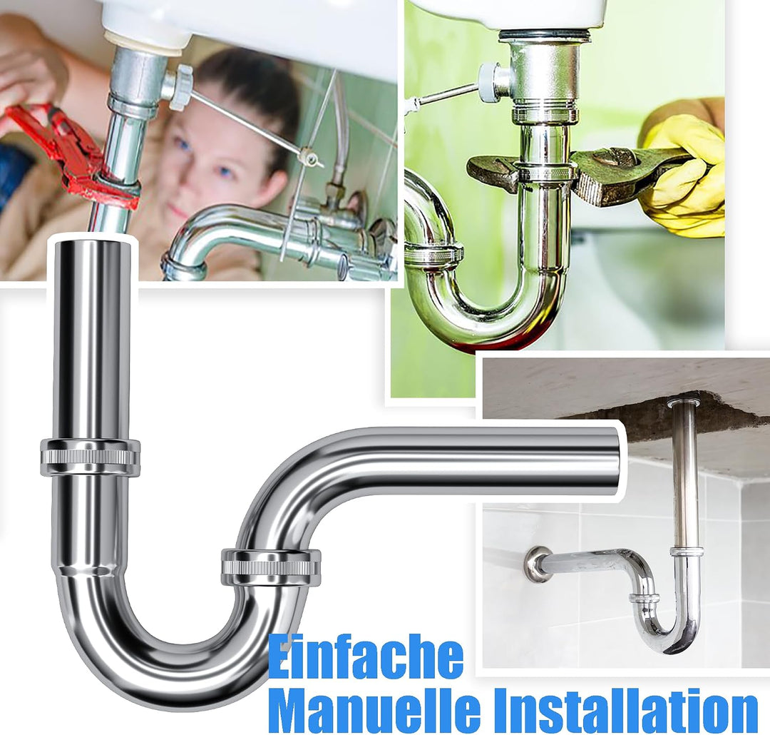 Universal Syphon Badezimmer Waschbecken bad + Pop Up Ablaufgarnitur Waschbecken mit überlauf für All