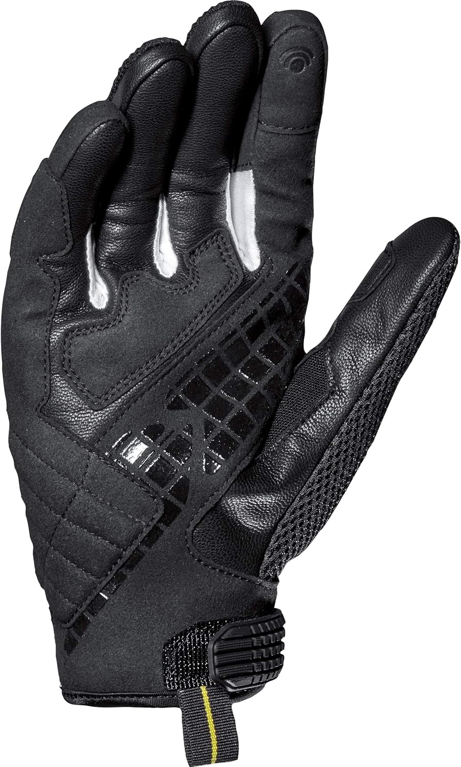 Spidi G-Carbon, Motorradhandschuhe, Farbe Schwarz-Weiss, Grösse XL, mit Resistiver Touchscreen-Funkt
