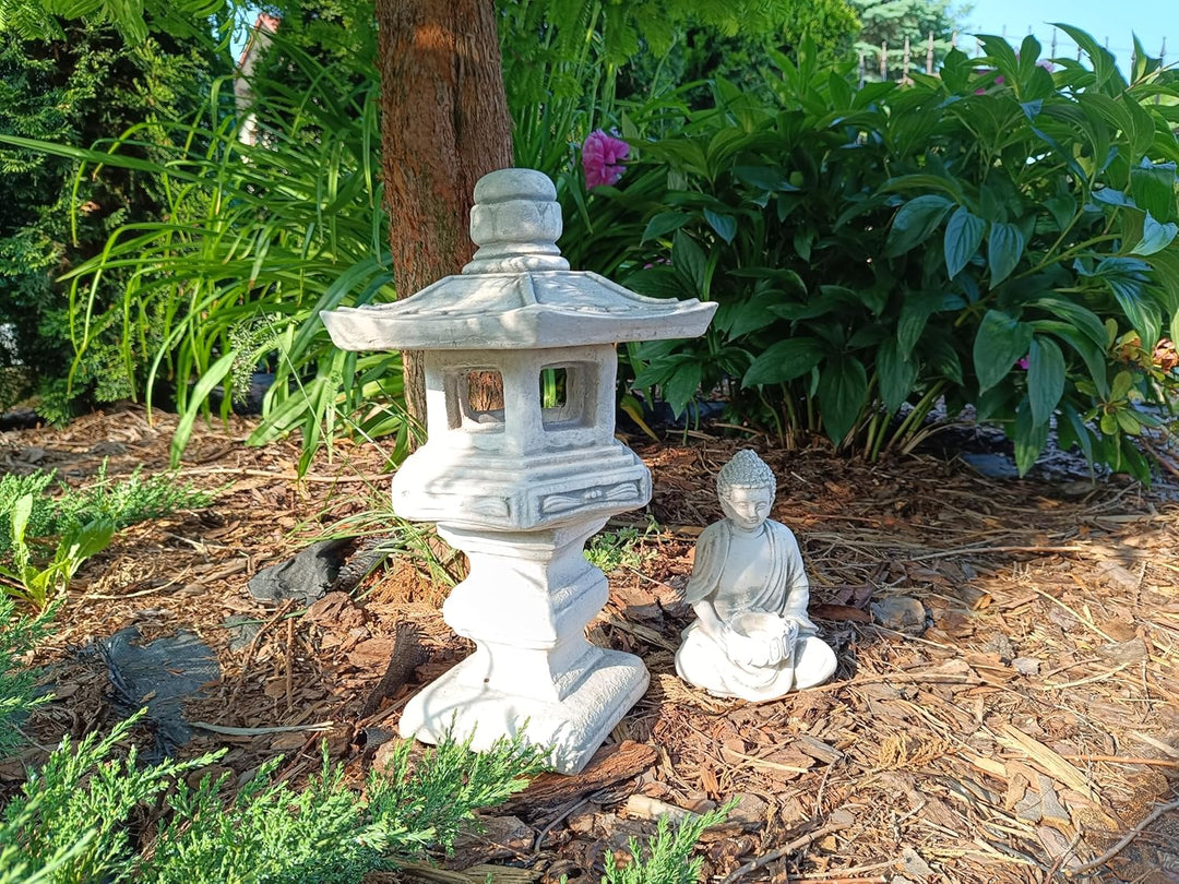 AniPlants Steingarten Ornament Japanische Pagode/Laterne Dabotap