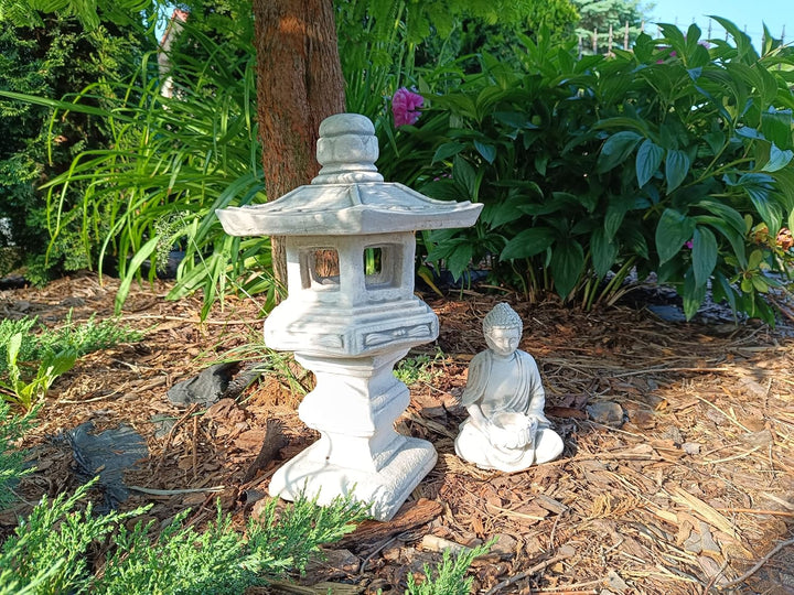 AniPlants Steingarten Ornament Japanische Pagode/Laterne Dabotap