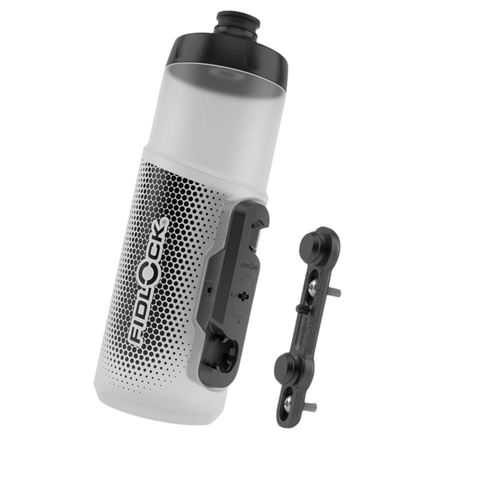 Fidlock Trinkflasche mit Bike Base Twist Set Transparent Gr. 600 ml