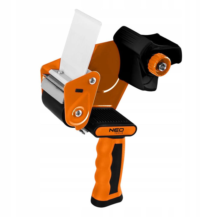 NEO TOOLS Klebeband-Handabroller | Paketbandabroller, Klebebandabroller, Paketklebeband Abroller für