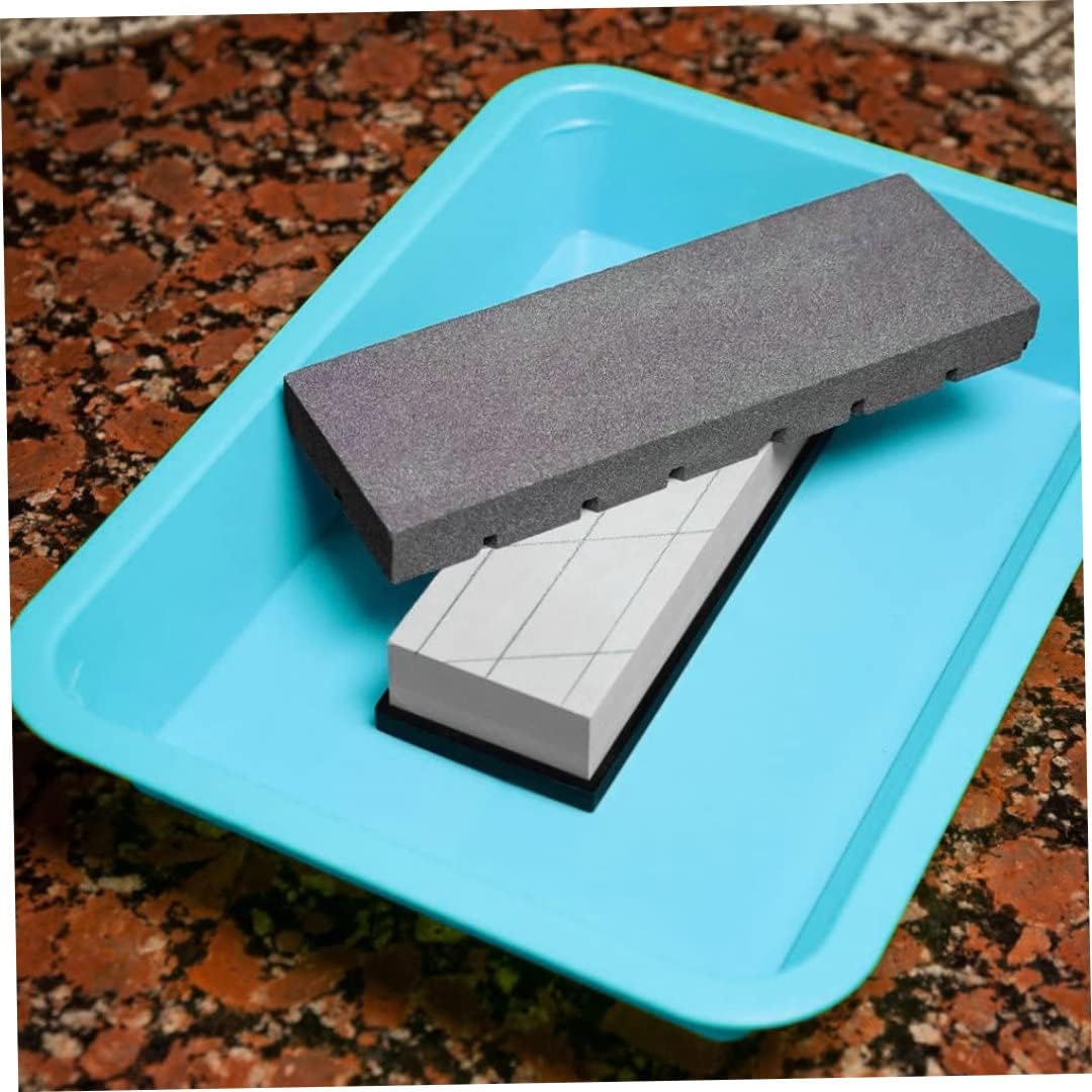 Abflachungsstein-Schärfwerkzeug zum Neunivellieren von Wassersteinen. Doppelseitige Schleif-Läppplat
