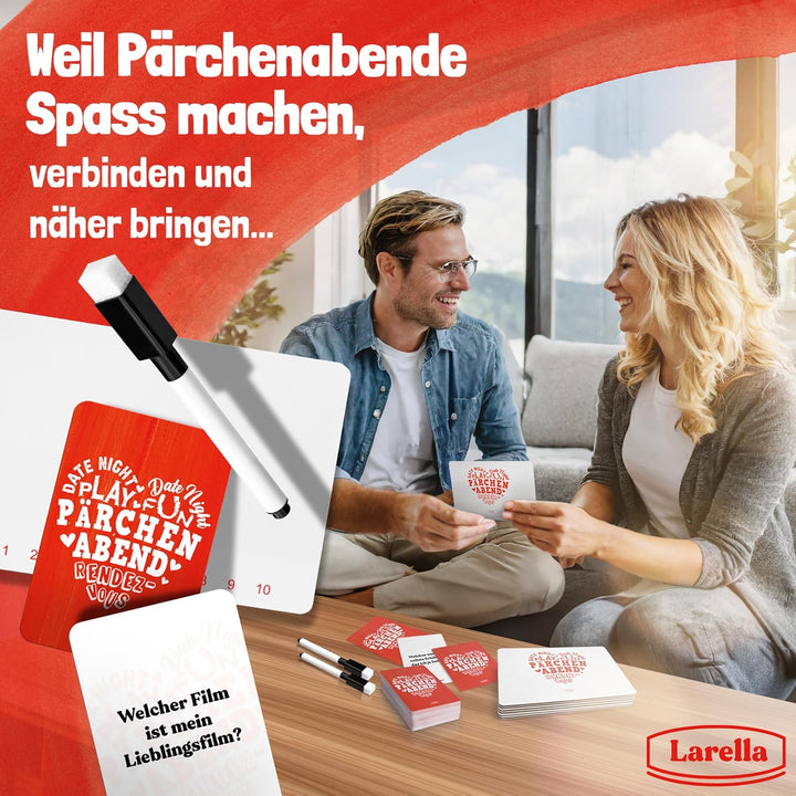 Pärchenabend Partner Geschenke - Geschenk für Ihn & Sie - Perfekte Couple Geschenke - Couple Game Ka