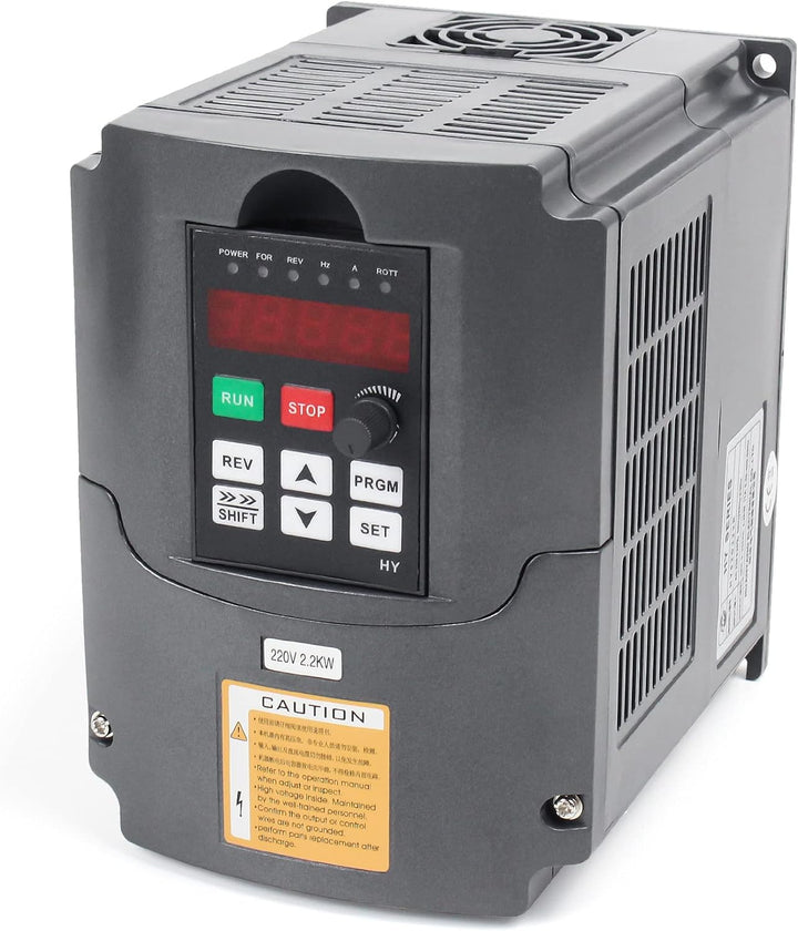 RATTMMOTOR 2.2KW 220V Variable Frequenzantrieb VFD-Wechselrichter 3 Phasen 2200W Frequenzumrichter C