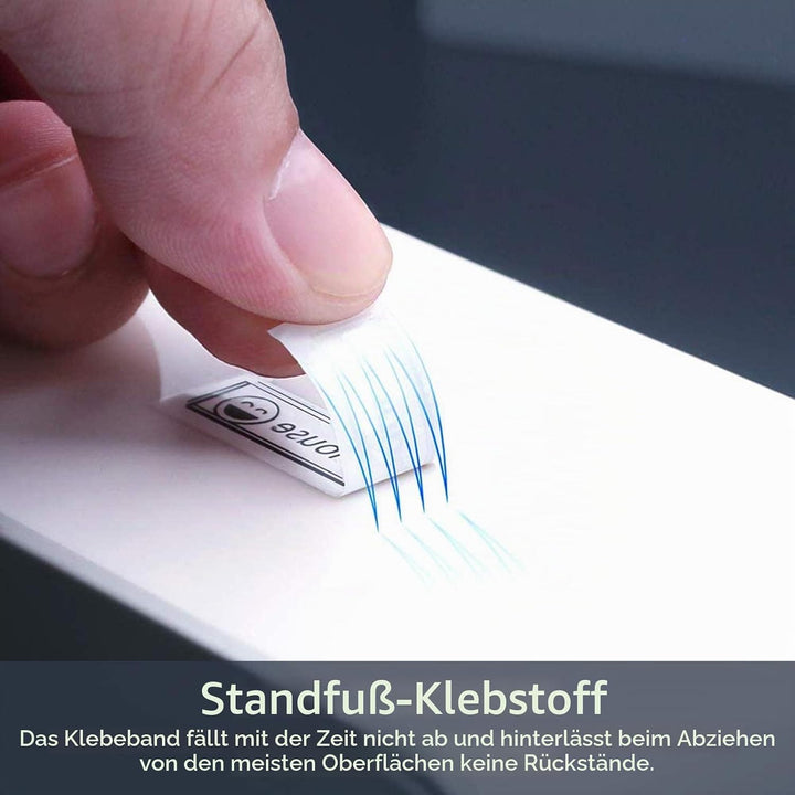 MarkField kompatible Schriftband als Ersatz für Dymo 18444 Rhino Industrie-Vinyletiketten Selbstkleb