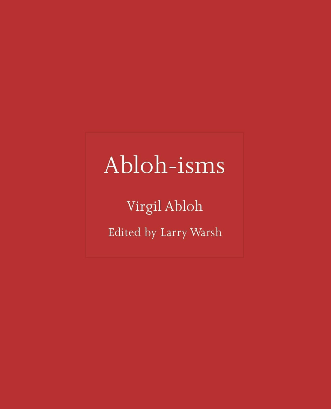 Abloh-isms, Gebundenes Buch