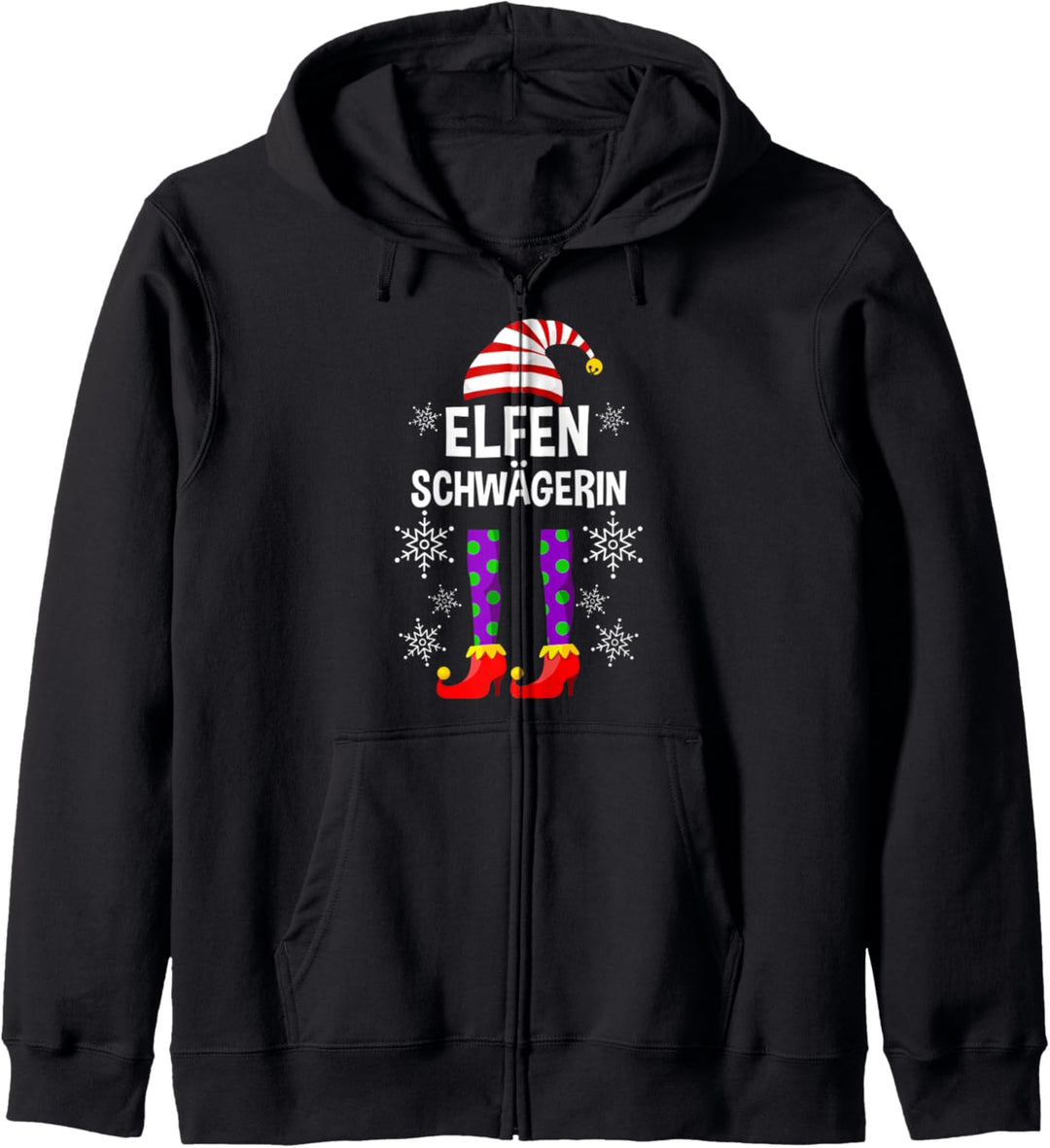 Elfen Schwägerin Elfe Weihnachtself Weihnachten Kapuzenjacke