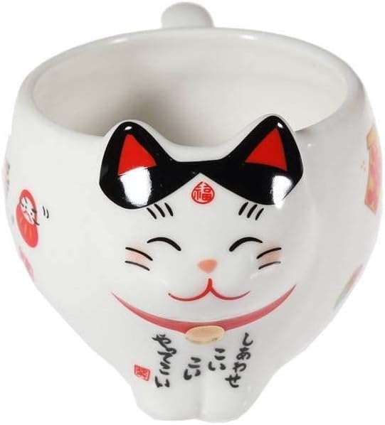 lachineuse 2565 Service A THÉ Teeservice Neko, Porzellan, Maneki weiss, Maneki Weiß