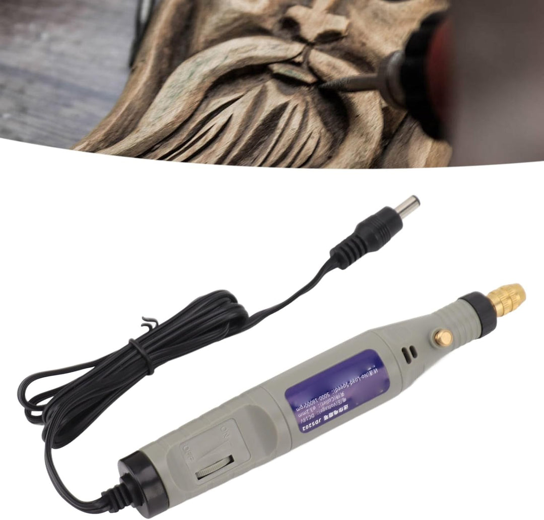 Elektrisches Drehwerkzeug, Multifunktionaler Elektrischer Gravierstift mit Kabel, Mini-Griff, Elektr